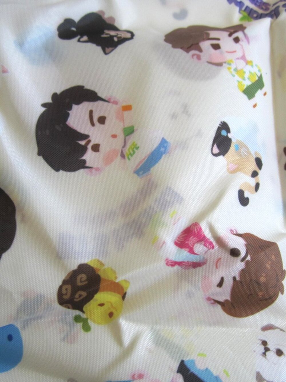BTS Korean Boy Band Singer Band Reusable Shopping Bag NEW - Picture 9 of 12